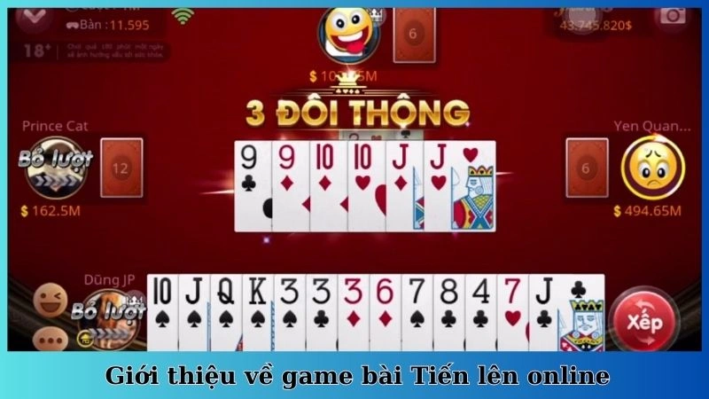 Giới thiệu về game bài Tiến lên online