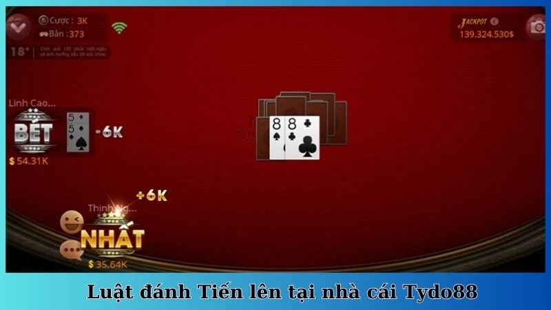 Luật đánh Tiến lên tại nhà cái Tydo88