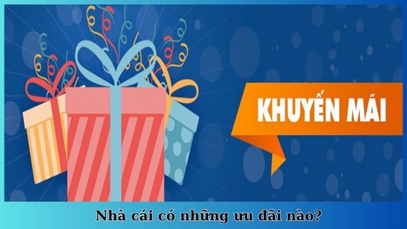 Nhà cái có những ưu đãi nào?