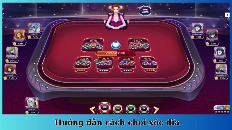 Hướng dẫn cách chơi xóc đĩa